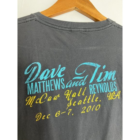 Dave Matthews Tim Reynolds McCaw Hall 2010 Seattle Women's Medium Tour T-Shirt - Picture 8 of 11